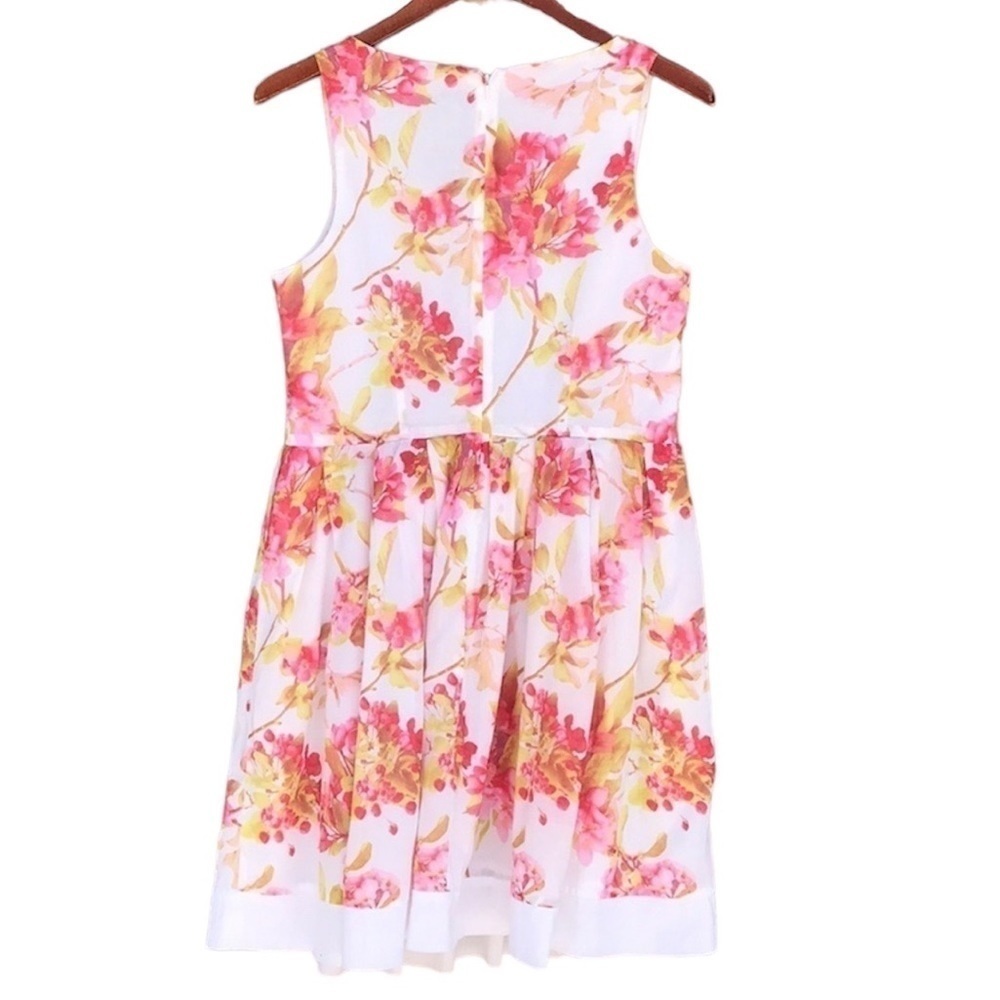 The Limited Floral Print Sleeveless Fit & Flare Dress - Picture 3 of 10